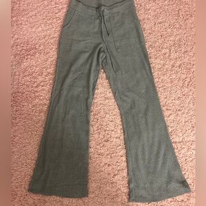 wide leg aeropostale waffle pants